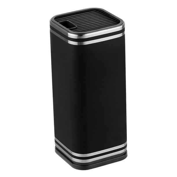 Bloque de cuchillos, ranura para tijeras, soporte de acero inoxidable, organizador de almacenamiento, mantiene limpio y ordenado, soporte para cuchillos Estilo 6