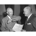 thumbnail image 2 of President Eisenhower Receives A Membership From National Rifle Association Pres. Bernard Shanley. May 17 History (, 2 of 2
