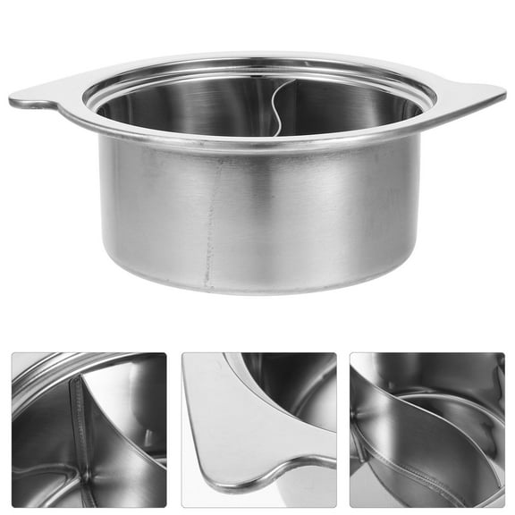 HEATSHAKING Household Use Cooking Pot For Indoor Cooking 1Pcs 9.4In