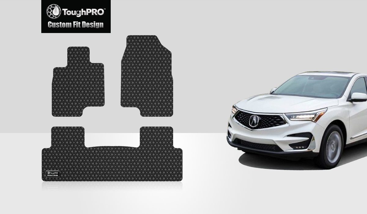 ToughPRO Floor Mat Accessories 1st & 2nd Row Mats Compatible with 2020