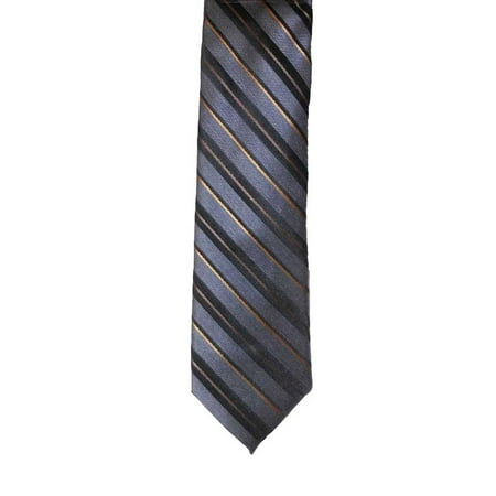 Apt. 9 Men Extra Slim Mantle Gray Striped Tie