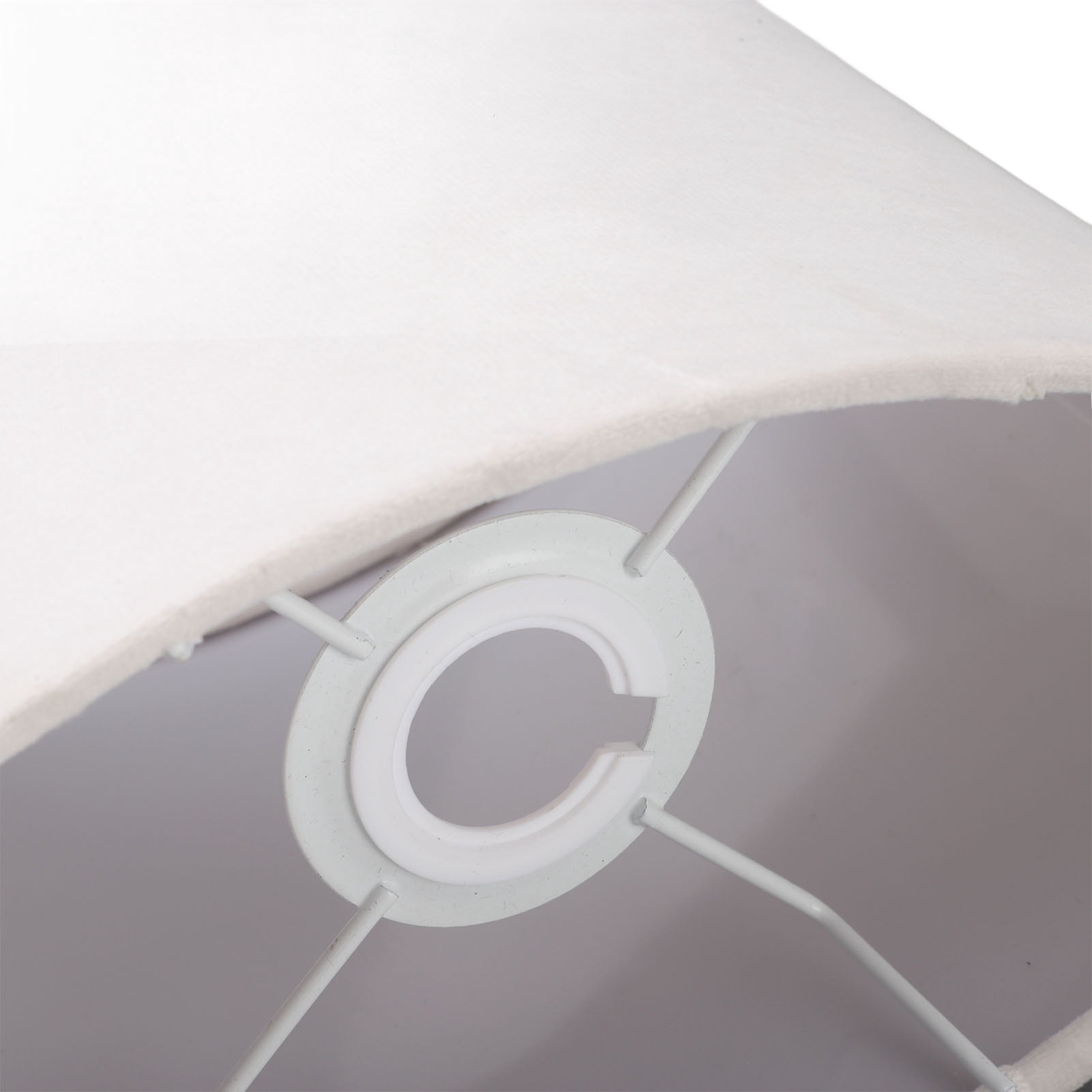 NFTIGB Oval Lamp Shade Cloth Lint Lampshade E27 E14 Universal Use Modern Lamp Cover for Table Floor Lamp 9.06 inches / 23 cm Lower Diameter Decor White