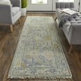 thumbnail image 3 of Feizy Karina Traditional Persian, Gray/Purple/Gold, 2'6" x 8' Runner Easy Care Stain Resistant Fade Resistant Bohemian & Eclectic Bordered Floor Rug for Living room Bedroom, 3 of 11