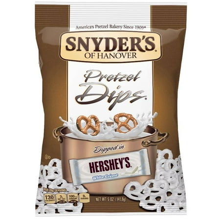 Snyder'S Of Hanover White Chocolate Pretzel Dip Clip Strip 5oz (PACK OF (Best Chocolate For Dipping Pretzels)