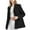 Black, variant on XFLWAM Blazer Jackets for Women Casual Open Front Business Work Office Suit Jacket Fashion Solid Color Cardigan Outerwear Pink L