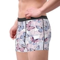 thumbnail image 4 of Kll Butterflies In Pastel Men'S Cotton Boxer Briefs Underwear-Large, 4 of 9