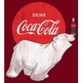 thumbnail image 2 of Junior's Coca Cola Polar Bear Racerback Tank Top Scarlet X Small, 2 of 4