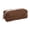 Coffee 1Pcs, variant on HOARBOEG 1Pcs Beige Zipper Pencil Case for , 20cm Large Capacity Canvas Pen Pouch for Stationery Organizer, Aesthetic Multi-Functional Makeup Brush Bag for Teens Women Home Office
