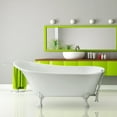 thumbnail image 5 of 59" Streamline N341WH-CH Soaking Clawfoot Tub and Tray With External Drain, 5 of 9