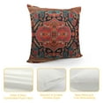 thumbnail image 4 of JEUXUS  Throw Pillow Cover Case Antique Oriental Turkish Carpet Pattern Print Red - Soft Pillow Case for Decorative Bedroom/Livingroom/Sofa/Farm House - Cushion Covers, 4 of 5