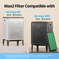 thumbnail image 4 of Coway Airmega 400/400S Air Purifier Genuine Replacement Filter Set, HEPA and Active Carbon Filter, 1-Year Supply, 4 of 7