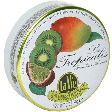 La Vie De La Vosgienne La Vie Tropicales Hard Candy, 2 oz (Pack of 5)