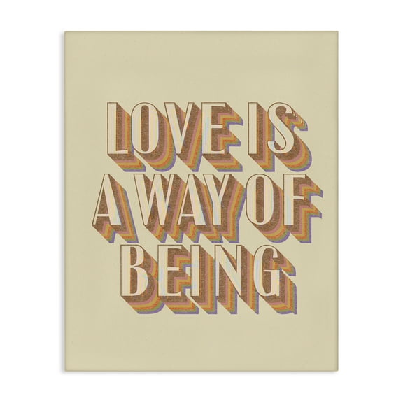 Stupell Industries Sentimental Love Phrase Text & Numbers Painting Wrapped Canvas Art Print Wall Art, 16 x 20