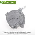 thumbnail image 5 of Unique Bargains Brake Vacuum Pump No.2712301665/A2712301665 Engine Vacuum Pump for Mercedes-Benz C250 2012-2014 Aluminum Alloy Silver Tone 1 Pcs, 5 of 7