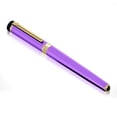 thumbnail image 2 of Dryden Designs Fountain Pen - Medium and Fine Nibs | Includes 24 Ink Cartridges and Ink Refill Converter | Consistent Writing, Smooth Look, Left and Right Handed - Decadent Purple, 2 of 4