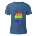 thumbnail image 5 of T-shirt à Manches Courtes pour Hommes à Imprimé, Col Rond, Mode Décontractée, Manches Courtes, 5 of 5
