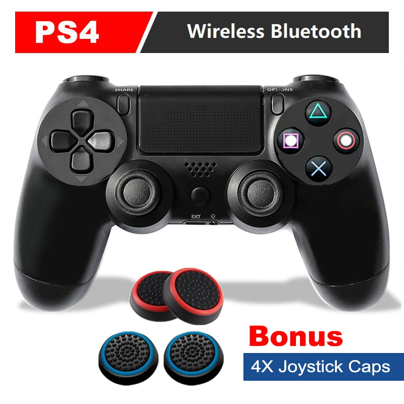 buiten gebruik Product alias Wireless PS4 Controller Vibrate Console Game Handle Bluetooth Gamepad  Rechargeable For PS 4 Dual Double Vibration Shock - Walmart.com