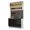 thumbnail image 2 of Cocina Integral Completa Modular Madesa Glamy 120cm BN 03, 2 of 5