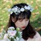 thumbnail image 5 of Diadema Yuyangstore Corona de Flores Hecha a Mano para Boda Tipo 4D, 5 of 7