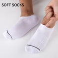 thumbnail image 6 of LITERRA 30 Pairs Mens Cotton No Show Socks Non Slip Grip Casual Breathable Athletic Socks for Men, 6 of 8