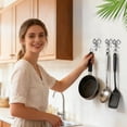 thumbnail image 6 of Small Rose Gold Bow Hook by Dusknt Bow Knot Hooks Alloy Hanging Bowknot for Kitchen Bathroom Laundry Multi Purpose Decorative Wall Hooks for Coats Keys Hats Towels, 6 of 9