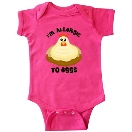 

Inktastic Egg Allergy Gift Baby Boy or Baby Girl Bodysuit