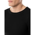 thumbnail image 4 of Fruit of the Loom Men's Thermal Waffle Crew Top, Sizes S-5XL, 4 of 7