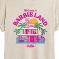 thumbnail image 3 of Barbie The Movie - Welcome To Barbie Land - Juniors Ideal Flowy Muscle T-Shirt, 3 of 5
