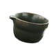 thumbnail image 4 of Cuenco de cerámica para matcha, portátil, 300 ml, con boquilla, para preparar té matcha chawan Verde oscuro, 4 of 7