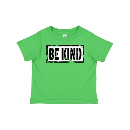 

Inktastic Be Kind Weathered Stencil in Black Boys or Girls Toddler T-Shirt