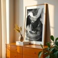 thumbnail image 3 of Antelope Canyon Black & White XXIX - Arizona Photography Black and White Abstract Nature Desert Landscape Scenic Surrealism Unframed Wall Art Print 30 x 40 inches, 3 of 81