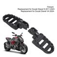 thumbnail image 3 of ReposapiéS De Motocicleta, 1 Par De ReposapiéS De Moto De Cross De Altura Ajustable, ReposapiéS De Pedales CNC, ReposapiéS Delanteros Para Diavel S 2011-2023, V4 2024+, 3 of 7
