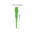 thumbnail image 2 of Unique Bargains 2BA Thread Plastic Soft Dart Tips Replacement Dart Accessories, Green 90 Pack, 2 of 7