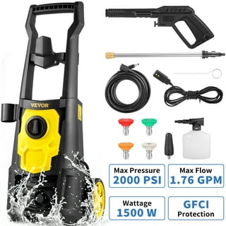  North Star Hot Water & Wet Steam Pressure Washer with Power  Nozzles, Lance, Washing Gun, and Hose - Gas Powered, 3000 PSI, 4 GPM,  Electric Start Honda Engine : Patio, Lawn & Garden
