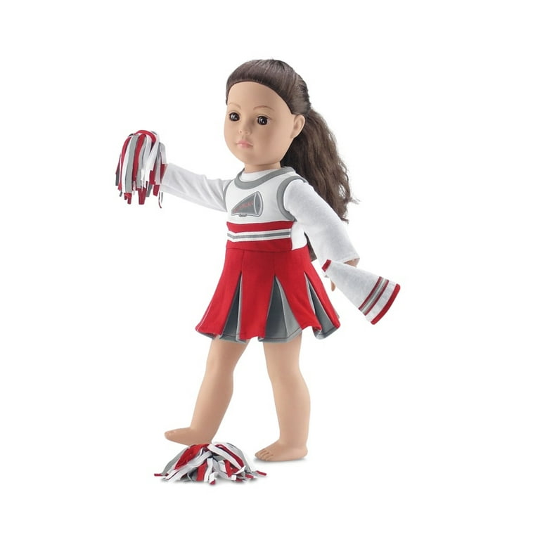 Cheerleader Set Fits 18 Inch Dolls like American Girl