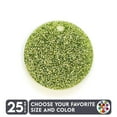 thumbnail image 1 of 25 Units Acrylic Circle Blanks with Hole 1/8" Thick – Glitter Colors – (Size 1") Made in USA, 1 of 3