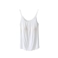 thumbnail image 2 of SDNall Blouse Femme Unie Décontractée Mode Col Rond Régulière Sans Manches Vêtements de Nuit Hauts, 2 of 9
