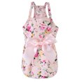 thumbnail image 4 of Travelwant Dog Floral Dress Pet Princess Dress  Puppy Dog Dress Pet Bowknot Princess Dress Puppy Floral Vest Skirt Pet Summer Dress Dog Cute Rosette Sundress Apparel for Small Dog Cat Pet, 4 of 5