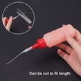 thumbnail image 4 of 100pcs Glue Tips 100pcs Plastic Glue Micro-Tips Glue Extender White Precision Applicator for Bottle Model Boats Guitar Fret Slots Hobby Projects Dispensing DIY s, 4 of 8
