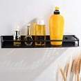 thumbnail image 4 of Shower Rack  Floating Shelves Shower Caddy Bathroom Shelf, Bathroom Shelf, Bathroom Organizer Shower, Shampoo Soap Dish Storage Rack, Wall Mounted Decorative/1/30Cm, 4 of 8