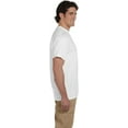 thumbnail image 2 of Hanes 5.2 oz., 50/50 ComfortBlend® EcoSmart® T-Shirt White Medium, 2 of 4