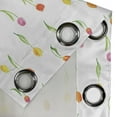 thumbnail image 5 of Ambesonne Colorful Grommet Curtain, Country Tulips, 50" x 54", Multicolor, 5 of 6