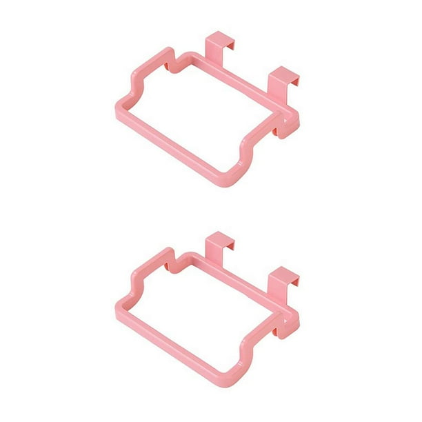 Yuarrent Estante de plástico para bolsas de basura, estante de almacenamiento para bolsas de basura colgante portátil, soporte para utensilios Type1 NO1