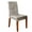Coffee (Velvet), variant on Chair Protector Cover Slipcover Pack of 4, Eleoption Stretch Removable Washable Spandex Chair Cover for Dining Room Wedding Banquet Decoration (The chair is not included)