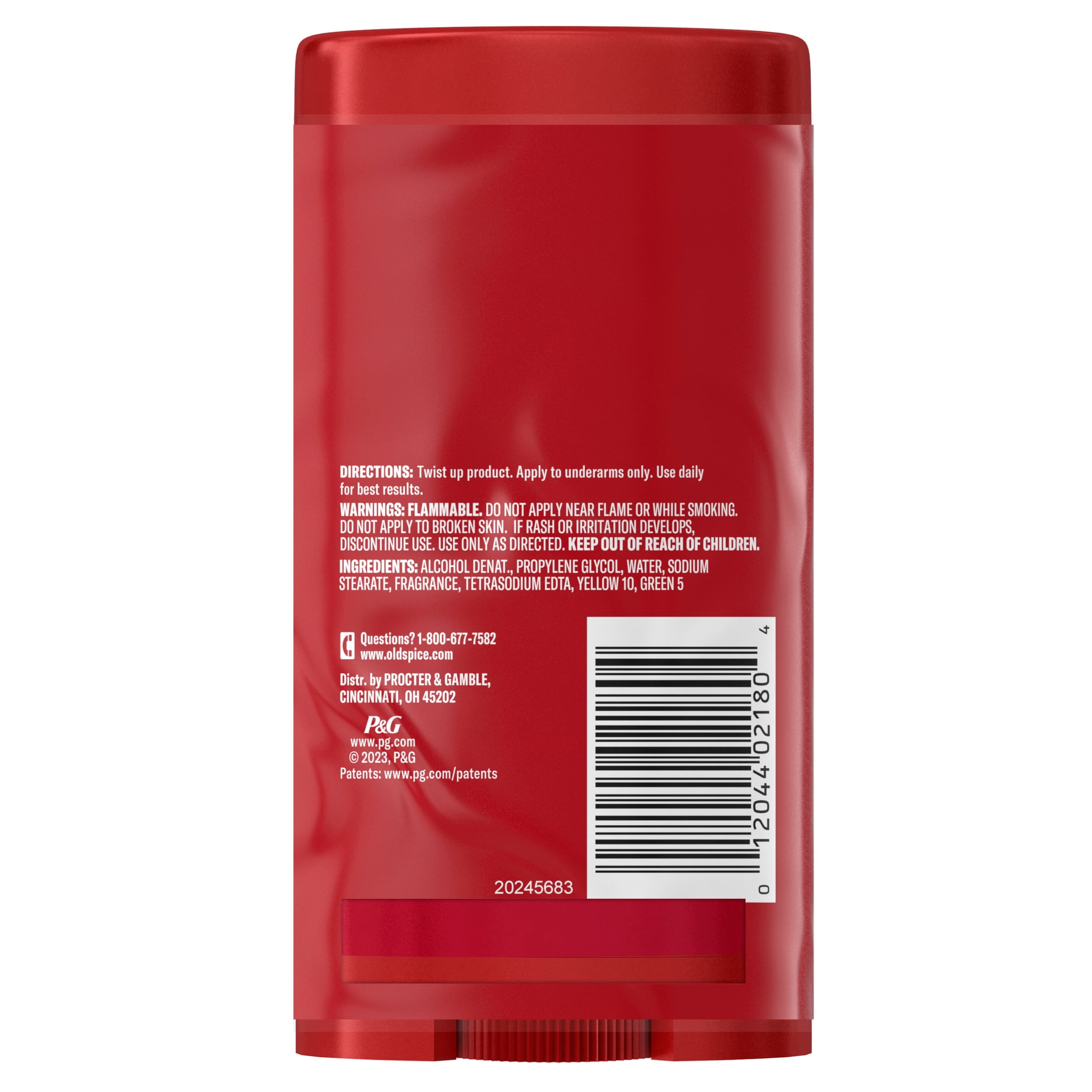 Old Spice Deodorant for Men, Aluminum Free, Classic Original, 24/7 Odor Protection, 3.25 oz, 2-Pack