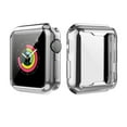 thumbnail image 6 of Allytechgroup 2 Pack for iWatch Series 10 42mm Screen Protector Case, Ultra-Thin Soft TPU Protective Face Cover for iWatch Series 10 42mm, Silver, 6 of 7