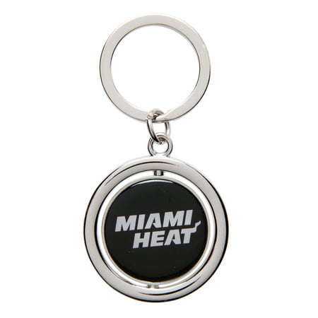 Miami Heat Basketball Spinner Keychain - No Size