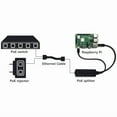 thumbnail image 3 of RHEA- 2Xpoe Splitter 48V To 5V 2.4A Micro-Usb Adapter Ieee 802.3Af Ip Camera Pi & More, 3 of 6