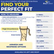 Breg Hinged Lateral Stabilizer Soft Knee Brace