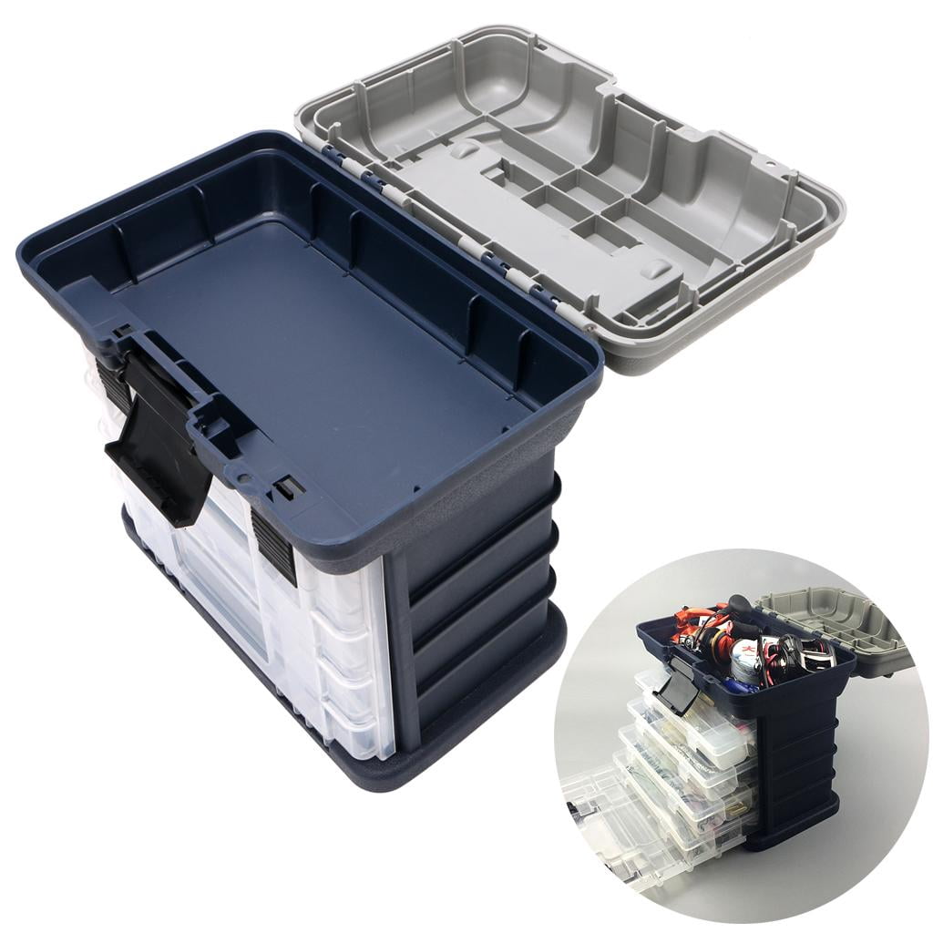 Yihuala 5 Layer Fishing Tackle Box Handle Fishing Box Carp Fishing Tools